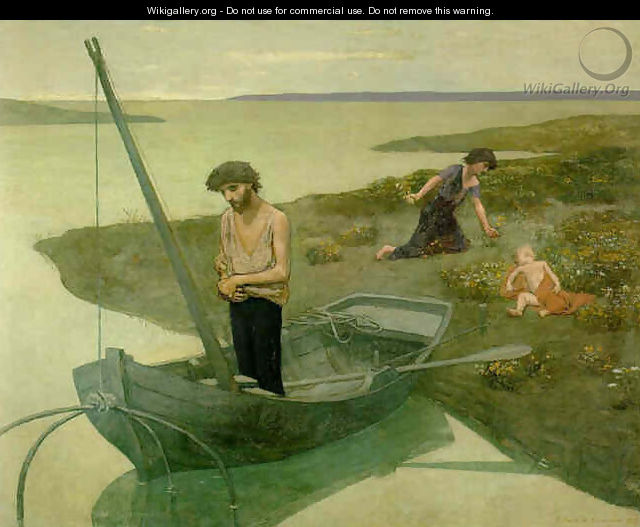 The Poor Fisherman, 1881 - Pierre Cécile Puvis de Chevannes