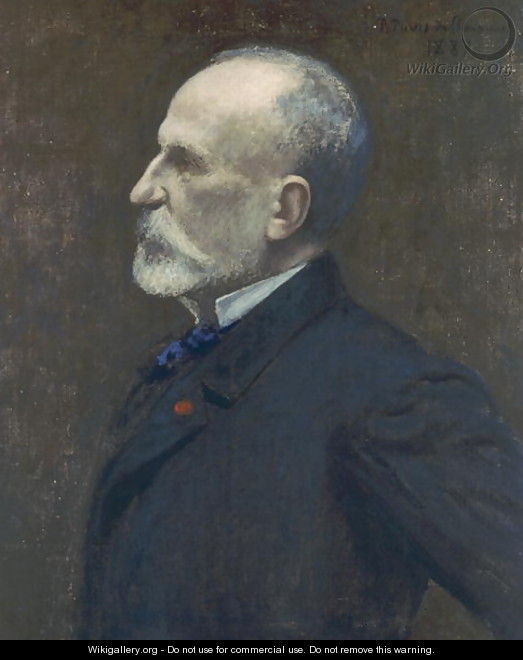 Self Portrait, 1887 - Pierre Cécile Puvis de Chevannes