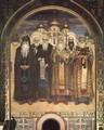 Russian Saints (monks and bishops) (St. Volodymyr's Cathedral fresco) - Viktor Vasnetsov