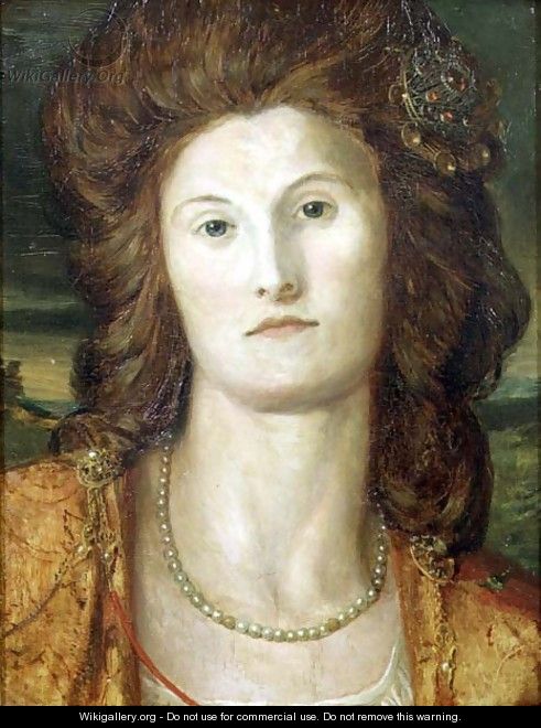 Portrait of Lady Ashburton (d.1857) - George Frederick Watts