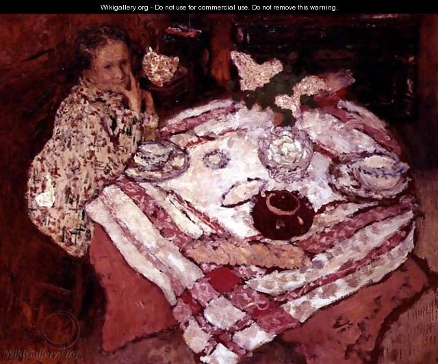 Breakfast, c.1902 - Edouard (Jean-Edouard) Vuillard