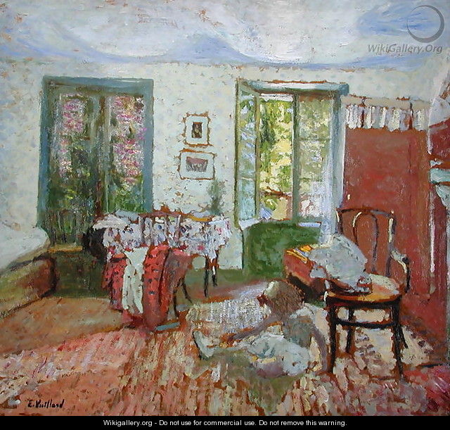 Annette in an Interior, c.1903 - Edouard (Jean-Edouard) Vuillard