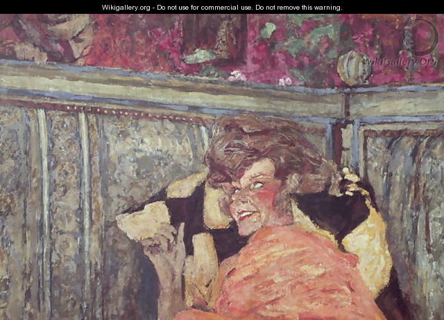Yvonne Printemps (1894-1977) and Sacha Guitry (1885-1957) c.1912 - Edouard (Jean-Edouard) Vuillard