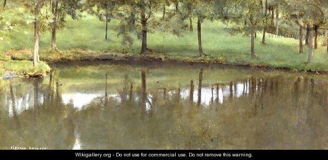 Fosset; Still Water, c.1894 - Fernand Khnopff