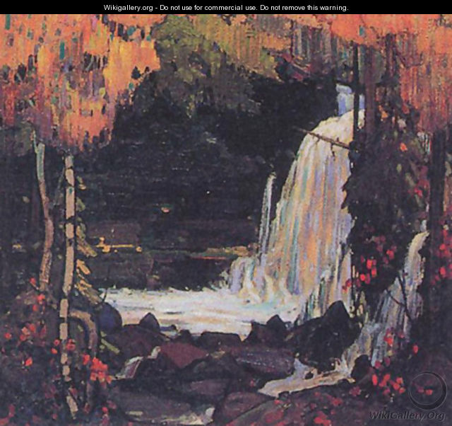 Woodland Waterfall - Tom Thomson