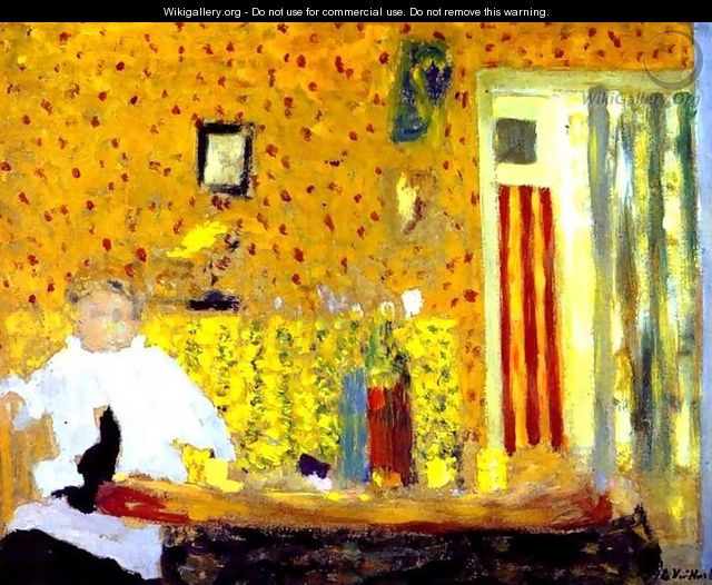 After the Meal. c. 1900 - Edouard (Jean-Edouard) Vuillard