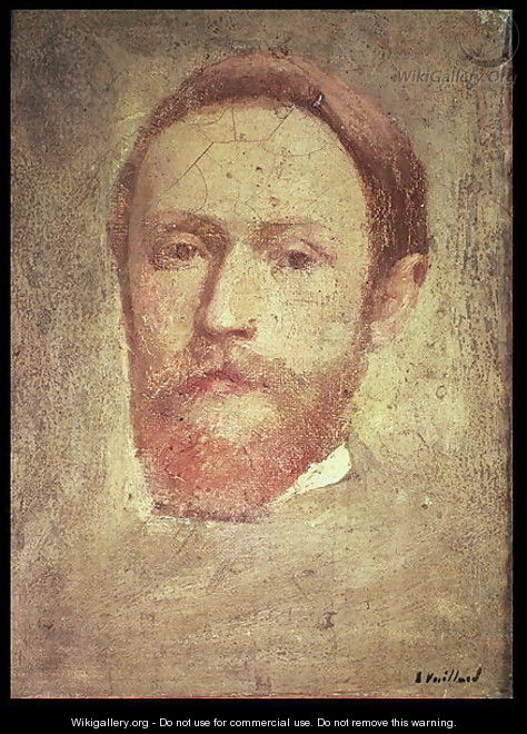 Self-Portrait. c. 1889 - Edouard (Jean-Edouard) Vuillard