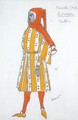 Costume Design for 'Le Priseur' from 'La Pisanella ou La Morte Parfumee', 1913 - Leon (Samoilovitch) Bakst
