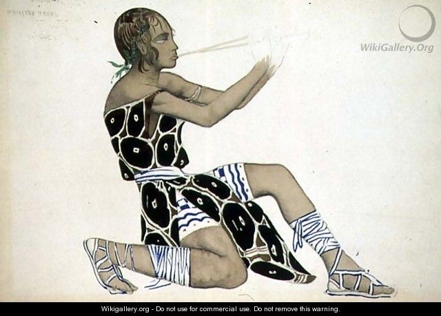 A Boetian Costume designed for Diaghilev