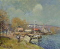 The Seine at Port-Marly, 1877 - Alfred Sisley