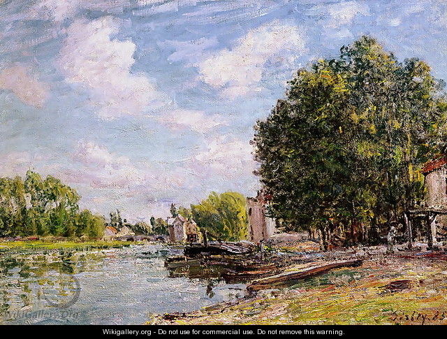 Moret-sur-Loing, 1885 - Alfred Sisley