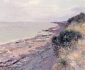 The Cliff at Penarth, Evening, Low Tide, 1897 - Alfred Sisley