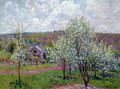 Spring in the Environs of Paris, Apple Blossom, 1879 - Alfred Sisley