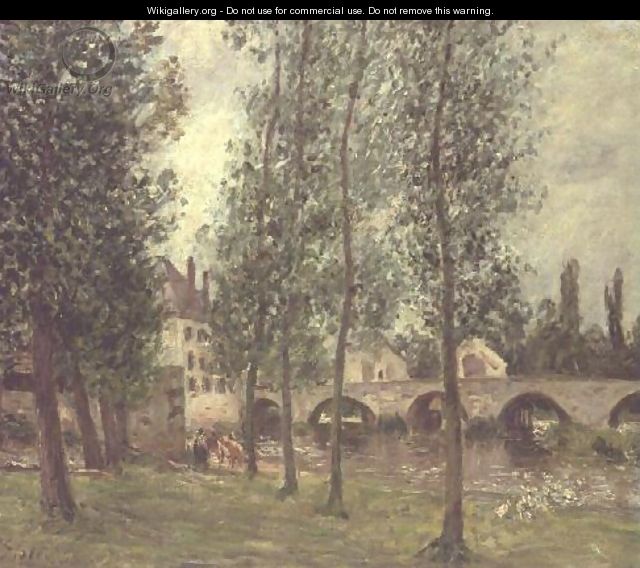 The Bridge at Moret, 1888 - Alfred Sisley