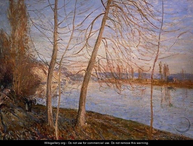 Winter Morning, 1878 - Alfred Sisley