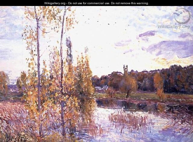The Lake at Chevreuil - Alfred Sisley
