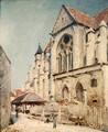 The Church at Moret 2 - Alfred Sisley