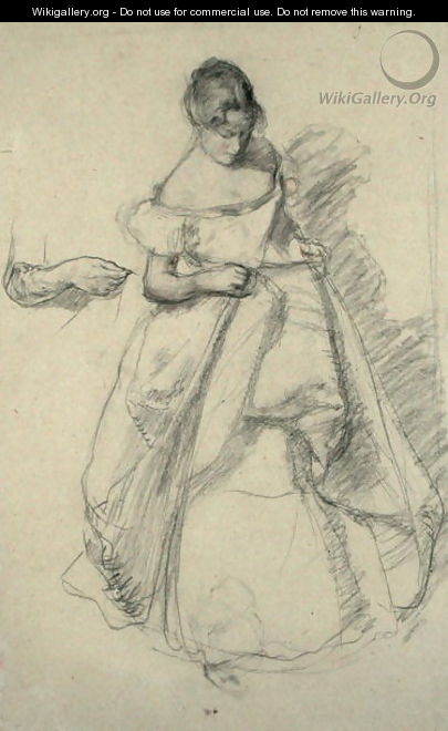 Study of a Girl - Henry Tonks
