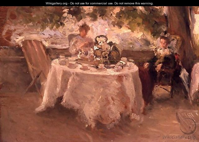 The Tea Party - Henry Tonks