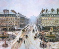 Avenue de l'Opera - Effect of Snow, 1898 - Camille Pissarro