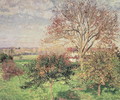 Autumn morning at Eragny, 1897 - Camille Pissarro