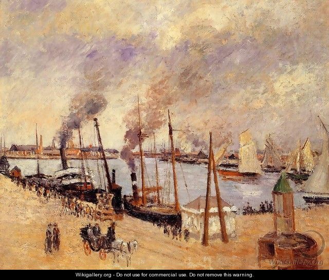 The Port of Le Havre - Camille Pissarro