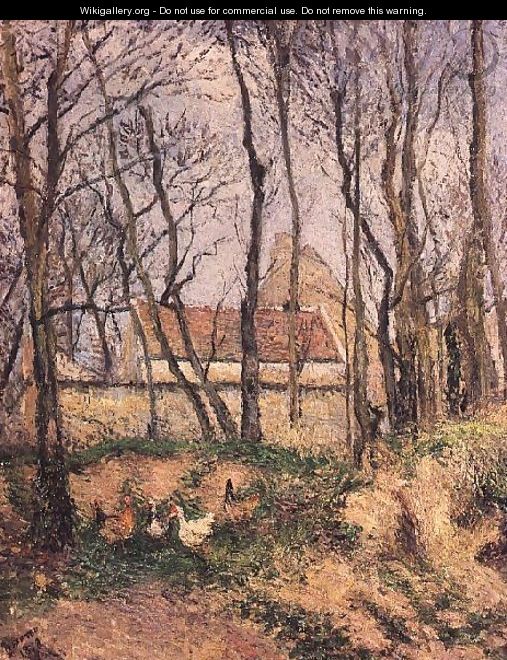 The Path of the Wretched, 1878 - Camille Pissarro