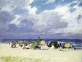 Purple Beach Scene - Edward Henry Potthast