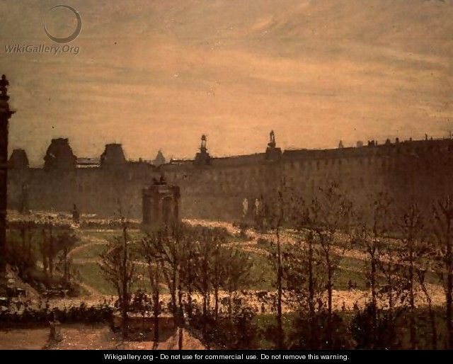 The Tuileries, 1899 - Camille Pissarro