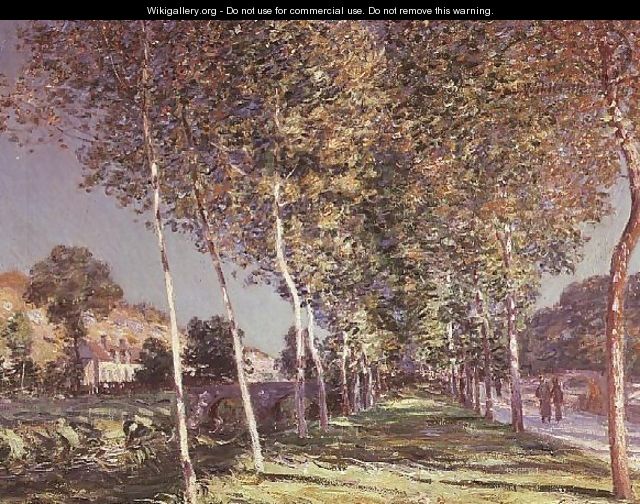 The Walk, 1890 - Alfred Sisley