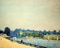 The Road to Hampton Court, 1874 - Alfred Sisley