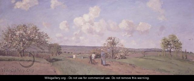 Spring, 1872 - Camille Pissarro