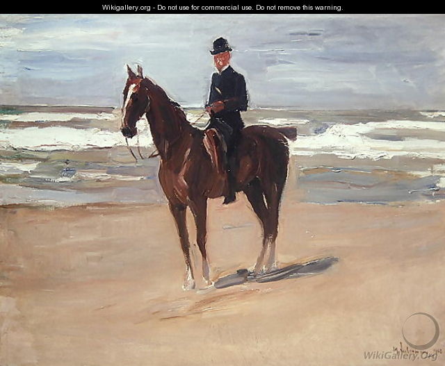Rider on the Beach, 1908 - Max Liebermann