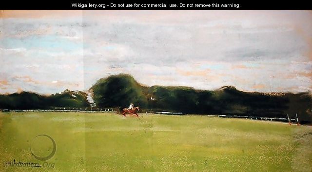 The Polo Field in Jenischs Park, 1902 - Max Liebermann