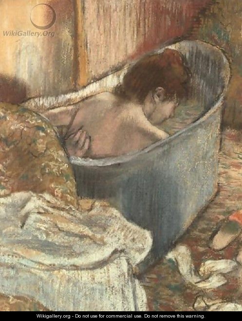 The Bath - Edgar Degas