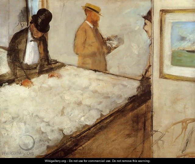 Cotton Merchants in New Orleans, 1873 - Edgar Degas
