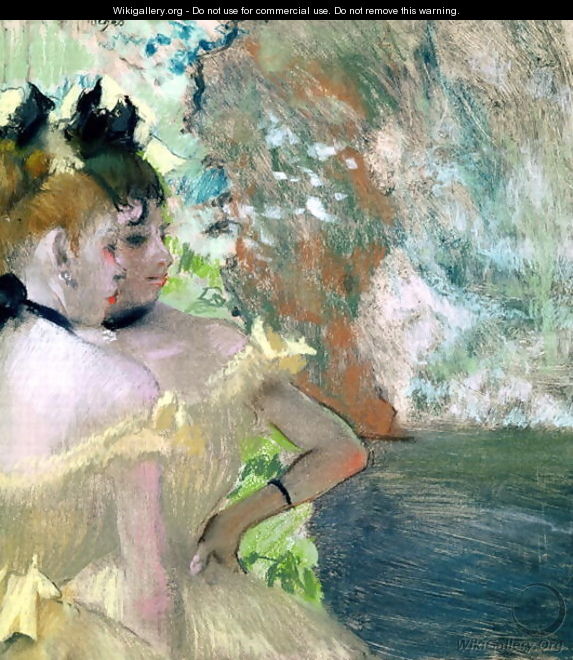 Dancers in the Wings - Edgar Degas