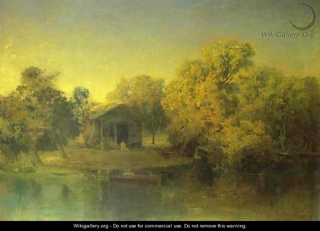 Pond at the Sunset. 1871 - Feodor Alexandrovich Vasilyev