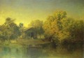Pond at the Sunset. 1871 - Feodor Alexandrovich Vasilyev