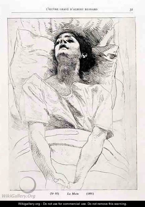 Death, 1891 - Paul Albert Besnard