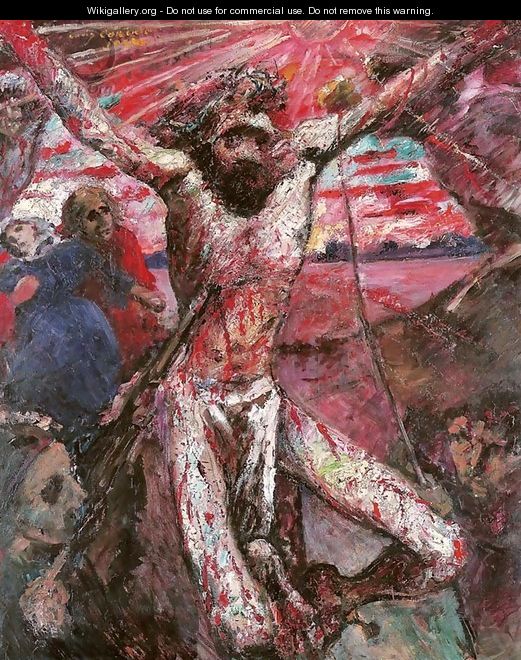 The Red Christ, 1922 - Lovis (Franz Heinrich Louis) Corinth
