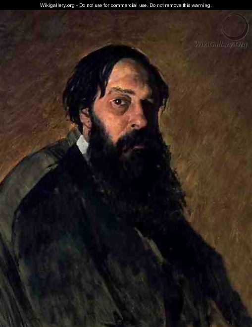 Portrait of the Artist Alekei Kondratevich Sarasov (1830-1897) - Vasily Perov