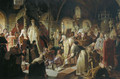 Nikita Pustosviat. Dispute on the Confession of Faith, 1881 - Vasily Perov