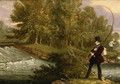 Trout Fishing on the Lea, 1841 - James Pollard