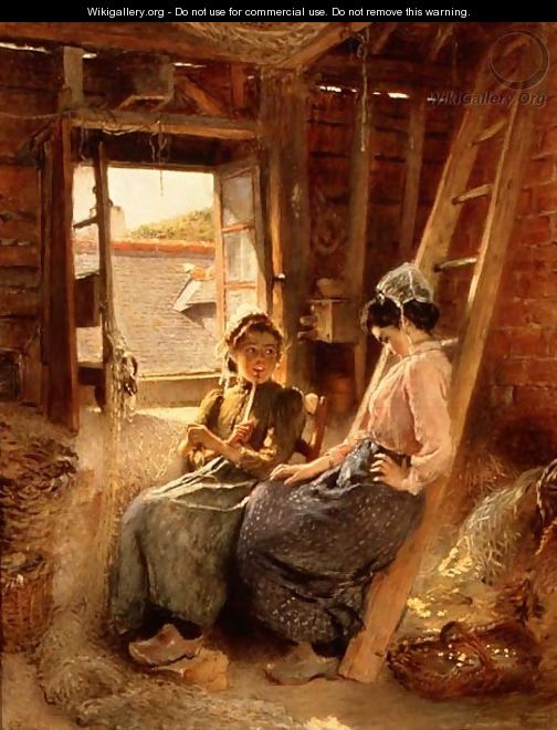 Two Breton Women, 1904 - Konstantin Egorovich Egorovich Makovsky