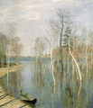 Spring, High Water, 1897 - Isaak Ilyich Levitan