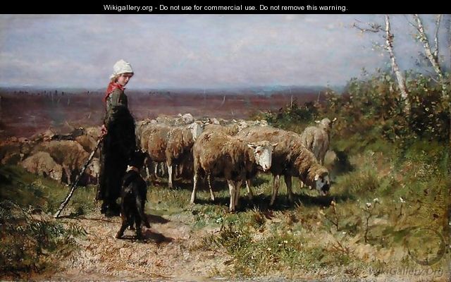 Shepherdess - Anton Mauve