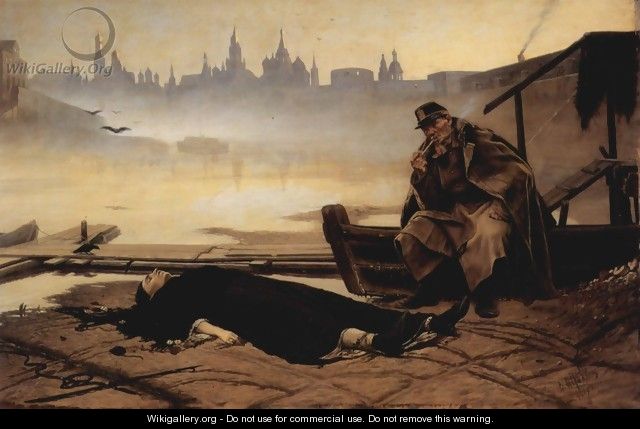 The drowned, 1867 - Vasily Perov