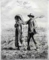 Setting off for Work, 1863 - Jean-Francois Millet