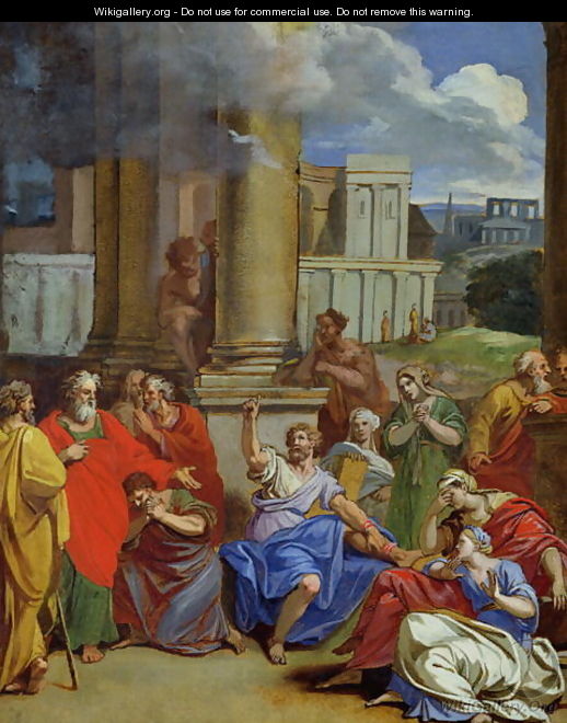 The Prophet Agabus Predicting St. Paul